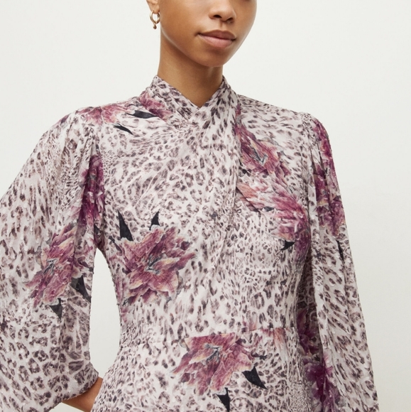 AllSaints Adelaide Laertes Maxi Dress - Picture 2 of 6